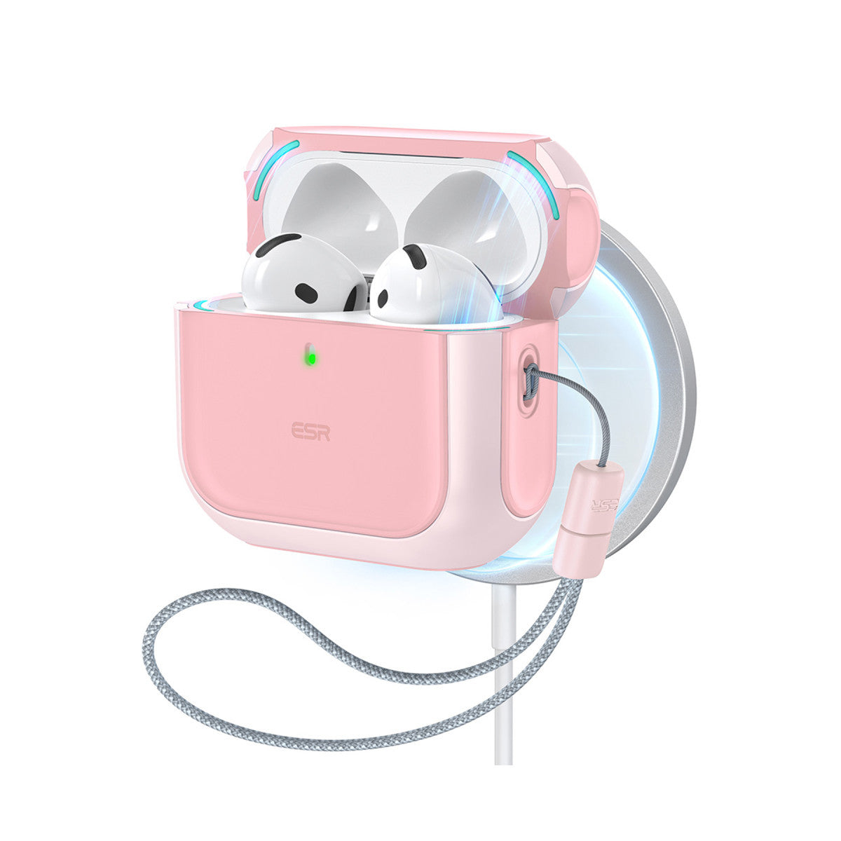 ESR Apple Airpods 4 (4.nesil) Orbit Hybrid Magsafe Şarj Destekli Kılıf